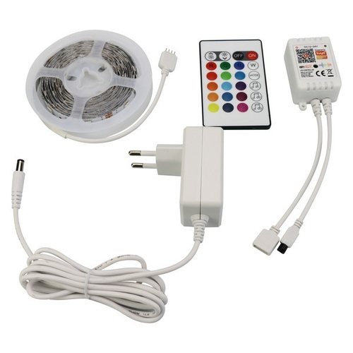 ΤΑΙΝΙΑ LED KIT 3 ΜΕΤΡΩΝ RGB 12V +DRIVER + Wifi CONTROLLER
