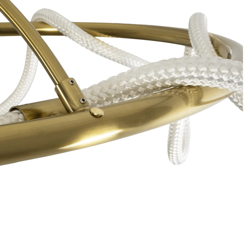 kelvo® GLOW KLV-101-0150 Φωτιστικό Οροφής LED 65W 6500lm 360° AC 220-240V IP20 Ρυθμιζόμενο Λευκό CCT με Χειριστήριο από 2700K έως 6000K Dimmable - Lumileds SMD Chip - Χρυσό Πλατίνα - Μ100 x Π100 x Υ30cm - 3 Χρόνια Εγγύηση