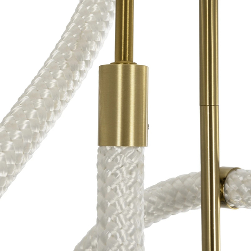 kelvo® GLOW KLV-101-0152 Φωτιστικό Οροφής LED 40W 4000lm 360° AC 220-240V IP20 Ρυθμιζόμενο Λευκό CCT με Χειριστήριο από 2700K έως 6000K Dimmable - Lumileds SMD Chip - Χρυσό Πλατίνα - Μ50 x Π50 x Υ70cm - 3 Χρόνια Εγγύηση