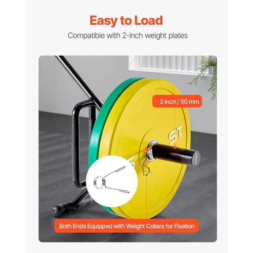 VEVOR Trap Bar Hex Bar, Μπάρα Hex με ανοιχτό πλαίσιο, Μπάρες ώμων χωρητικότητας 50mm 360 kg με λαβές με ραβδώσεις, Εξοπλισμός άρσης βαρών και ενδυνάμωσης, Γυμναστήριο στο σπίτι για καθίσματα, άρσεις θανάτου, πιέσεις ώμων