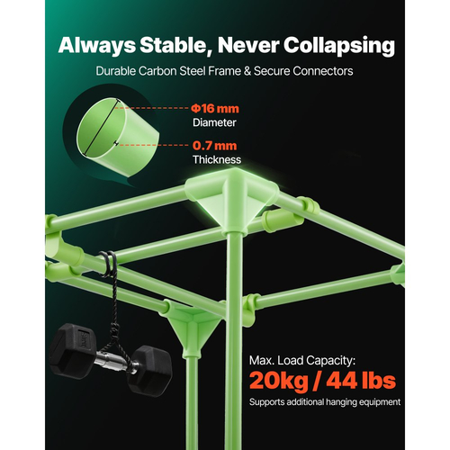 Σκηνή Εσωτερικής Καλλιέργειας VEVOR, 100 x 100 x 200 cm, 600D Υψηλής Ανακλαστικότητας Mylar, Σκηνή Εσωτερικών Φυτών με Παράθυρο Παρατήρησης, Δίσκο Δαπέδου & Φερμουάρ, Βαρέως Τύπου Σκηνές Καλλιέργειας για Φρούτα και Άνθη Λαχανικών