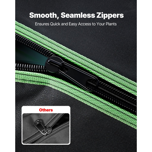 Σκηνή Εσωτερικής Καλλιέργειας VEVOR, 40 x 40 x 160 cm, 600D Υψηλής Ανακλαστικότητας Mylar, Σκηνή Εσωτερικών Φυτών με Παράθυρο Παρατήρησης, Δίσκο Δαπέδου & Φερμουάρ, Βαρέως Τύπου Σκηνές Καλλιέργειας για Φρούτα και Άνθη Λαχανικών