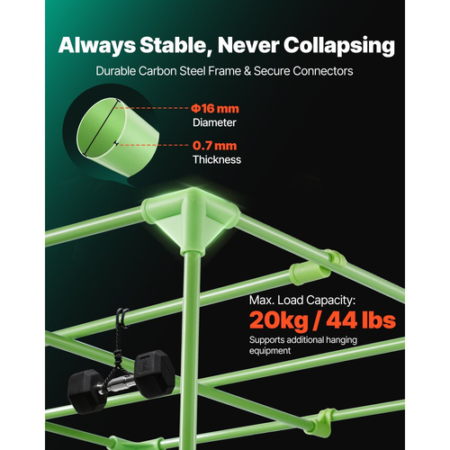 Σκηνή Εσωτερικής Καλλιέργειας VEVOR, 80 x 80 x 180 cm, 600D Υψηλής Ανακλαστικότητας Mylar, Σκηνή Εσωτερικών Φυτών με Παράθυρο Παρατήρησης, Δίσκο Δαπέδου & Φερμουάρ, Βαρέως Τύπου Σκηνές Καλλιέργειας για Φρούτα και Άνθη Λαχανικών