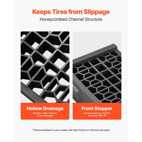 Ράμπες αυτοκινήτων VEVOR, 4 τεμάχια με μικτό βάρος 9072 kg, ύψος ανύψωσης 65 mm, φορητές ράμπες χαμηλού προφίλ για συντήρηση γκαράζ σπιτιού και αλλαγή λαδιών, βαρέως τύπου για οχήματα χαμηλού σασί και γρύλο στήριξης