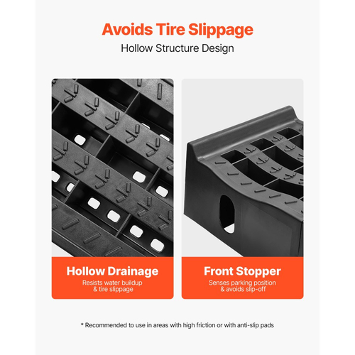 Ράμπες αυτοκινήτων VEVOR, 2 τεμάχια χωρητικότητας 5897 kg μικτού βάρους, ύψος ανύψωσης 160 mm, φορητές ράμπες σέρβις αυτοκινήτων υψηλού προφίλ για συντήρηση γκαράζ σπιτιού και αλλαγή λαδιών, βαρέως τύπου για επισκευή φορτηγών, SUV οχημάτων, μαύρο