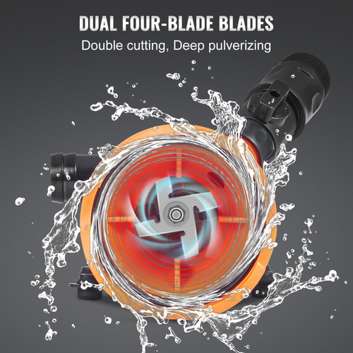 Φορητή αντλία κοπής VEVOR RV, 12V, αντλία λυμάτων RV γρήγορης απελευθέρωσης 12GMP, αντλία λυμάτων RV με αποσπώμενη βαλβίδα γρήγορης σύνδεσης και μεταλλικό σφιγκτήρα σωλήνα, καλώδιο τροφοδοσίας, για RV σκάφος, θαλάσσιο τροχόσπιτο, τροχόσπιτο