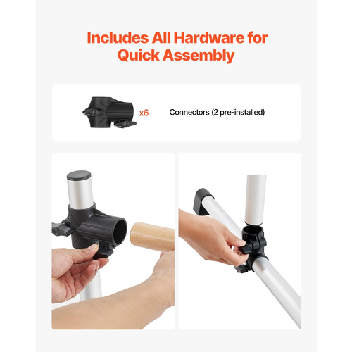 Μπάρα μπαλέτου VEVOR, Διπλή μπάρα οξιάς για το σπίτι, Φορητές, ανεξάρτητες μπάρες χορού μπαλέτου για διατάσεις, Ρυθμιζόμενο ύψος, εξοπλισμός γυμναστικής με αντικραδασμική προστασία, για προπόνηση ισορροπίας Pilates