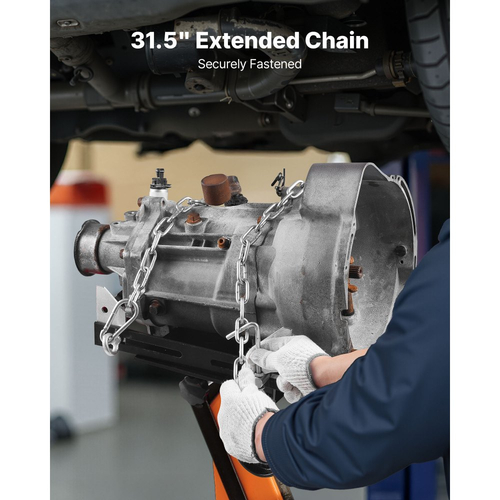 Προσαρμογέας γρύλου κιβωτίου ταχυτήτων VEVOR, Χωρητικότητα φορτίου 1100 λίβρες / 0,5 τόνοι, Ανυψωτικό κιβωτίου ταχυτήτων αυτοκινήτου, Βαρέως τύπου από χάλυβα, για γρύλο δαπέδου με αποσπώμενο άξονα σέλας 30,48 mm, για γκαράζ, συνεργείο επισκευών