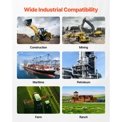 Ψηφιακό κιτ σύνδεσης δοκιμής υδραυλικής πίεσης VEVOR, μετρητής μανόμετρου πίεσης 700 Bar με 2 μετρητές, 9 συνδέσμους δοκιμής, 2 συνδέσμους γρήγορης απελευθέρωσης, 2 εύκαμπτους σωλήνες για μηχανήματα κατασκευών εκσκαφέων