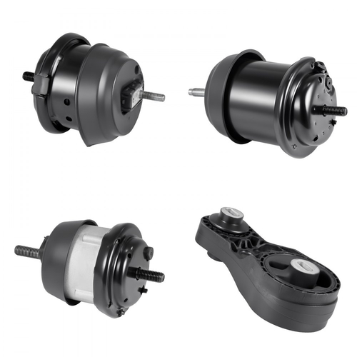 Κιτ αντικατάστασης βάσης κινητήρα και κιβωτίου ταχυτήτων VEVOR, σετ 4 τεμαχίων, συμβατό με Chevrolet Traverse 3.6L V6 2009–2017, αντικατάσταση κωδικού γνήσιου κωδικού A5548HY, A5549HY, A5458HY, A5444, ασφαλής υποστήριξη