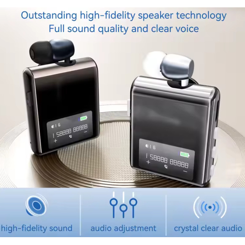 Ασύρματο ακουστικό Bluetooth - K89 - 230625 - Black