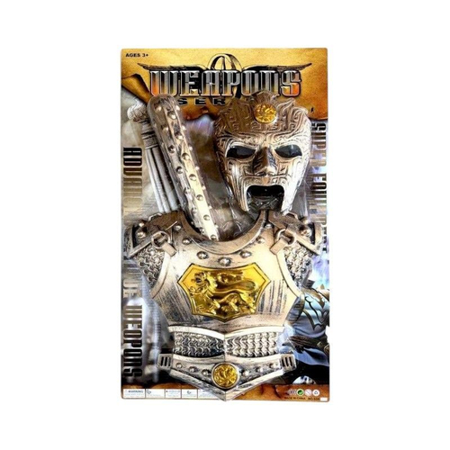 Σετ αρχαίου πολεμιστή με πανοπλία και αξεσουάρ - 333-137 - 215197