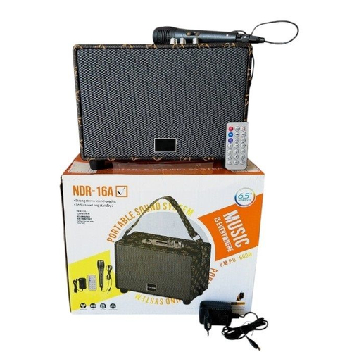 Ασύρματο ηχείο Bluetooth με μικρόφωνο Karaoke - NDR-16A - 417072