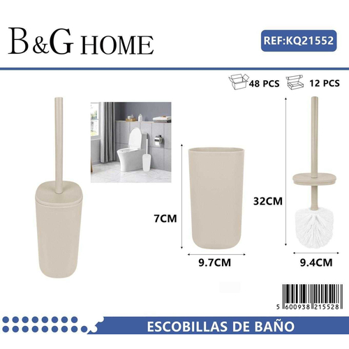 Βουρτσάκι τουαλέτας - Πιγκάλ - Beige - 21552