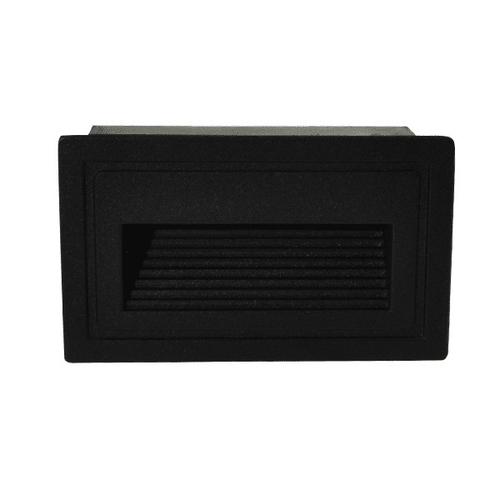 GRF012 LED 2W 4000K IP65 ΜΑΥΡΟ