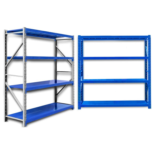 Ράφια Βαρέως Τύπου 250x150x60 Λευκό-Μπλε