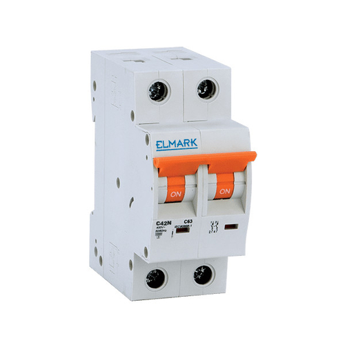 NEW ΜΙΚΡΟΑΥΤΟΜΑΤΗ ΑΣΦΑΛΕΙΑ MCB C42N 16A 2P 4.5kA ΚΑΜΠΥΛΗ C