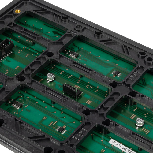 GLOBOSTAR® MODULCO 90384 Module Πλακίδιο Κυλιόμενης Ψηφιακής Επιγραφής/Οθόνης 32x16cm P10 LED 40W Nits ≥5500cd/㎡ DC 5V Αδιάβροχο IP65 Πορτοκαλί - Μ32 x Π16 x Υ1.5cm - 2 Χρόνια Εγγύηση