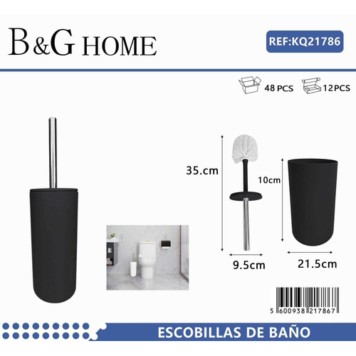 Βουρτσάκι τουαλέτας - Πιγκάλ - Black - 21786