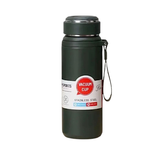 Φορητό παγούρι-θερμός - 1000ml - 168443 - Dark Green