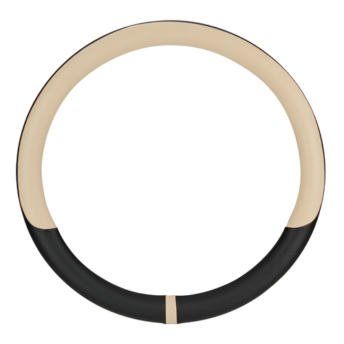 ΚΑΛΥΜΜΑ ΤΙΜΟΝΙΟΥ ΦΟΡΤΗΓΟΥ NOBLE ΔΕΡΜΑΤΙΝΗ ΜΑΥΡΟ/ΜΠΕΖ (M) 44-46cm ΠΑΧΟΥΣ 10cm 1ΤΕΜ. LAMPA