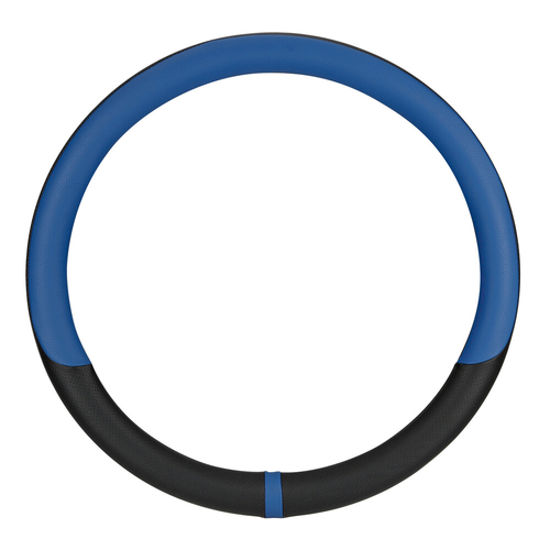 ΚΑΛΥΜΜΑ ΤΙΜΟΝΙΟΥ ΦΟΡΤΗΓΟΥ NOBLE ΔΕΡΜΑΤΙΝΗ ΜΑΥΡΟ/ΜΠΛΕ (L) 46-48cm ΠΑΧΟΥΣ 10cm 1ΤΕΜ. LAMPA