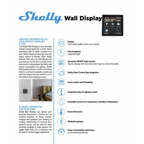 3800235264898 | Shelly Wall Display White + BLU H&T Ivory 4'' - EAN 3800235264898