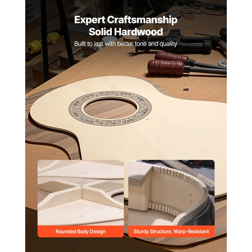 Κλασική κιθάρα VEVOR, 960 mm, Ξύλινο κιτ εκκίνησης κλασικής κιθάρας για αρχάριους, με χορδές νάιλον, τσάντα συναυλιών, λουράκι, κουρδιστήρι, επιπλέον χορδές, πένες, καποτάτο, ξύλο μπάσου, για εφήβους και ενήλικες, μαθητές, μαύρο