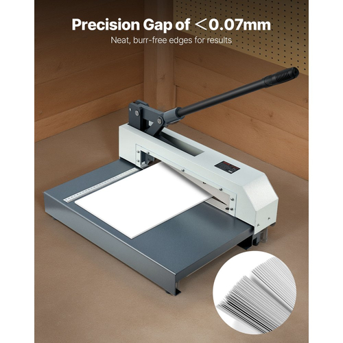 Ψαλίδι λαμαρίνας VEVOR με γκιλοτίνα, χειροκίνητο ψαλίδι πλάκας 305 mm, βαρέως τύπου εργαλείο κοπής μεταλλικών πλακών, με συμπαγές ατσάλινο πλαίσιο, υψηλής ακρίβειας, για κοπή πλακετών PCB, αλουμινίου, χάλυβα, χαλκού, πλαστικού