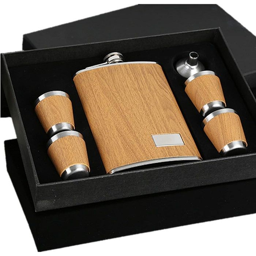 Σετ φλασκί ποτού με ποτήρια - JH-5 - 270805