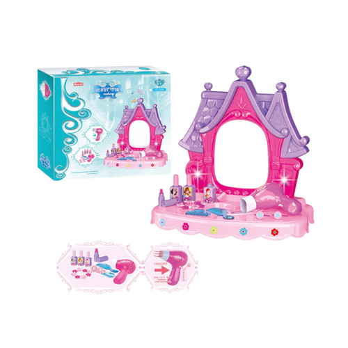 Παιδική τουαλέτα ομορφιάς mini με αξεσουάρ - 6401 - 917373