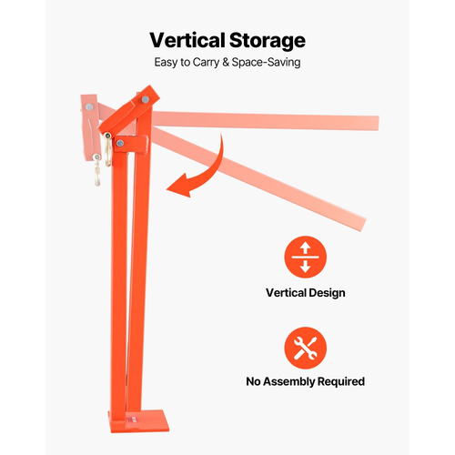 Εξολκέας στύλων T VEVOR 78 cm, βαρέως τύπου εξολκέας στύλων περίφραξης με αλυσίδα ανύψωσης 109,2 cm, ανθεκτικός στη σκουριά χάλυβας, εργαλείο αφαίρεσης στύλων T που εξοικονομεί εργασία για στρογγυλούς στύλους περίφραξης, στύλους πινακίδων και κορμούς δέντρων
