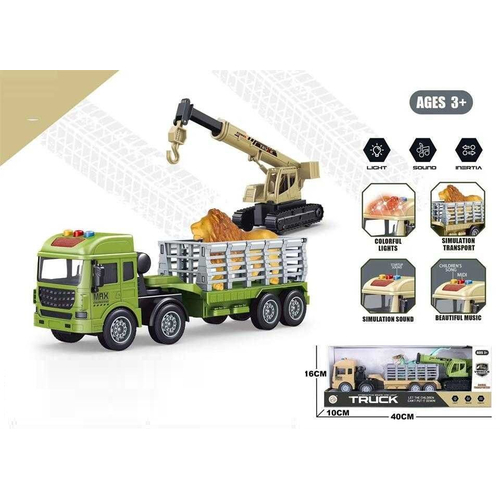 Ηλεκτρονικό όχημα μεταφοράς άγριων ζώων με γερανό - 324-1 - 215453