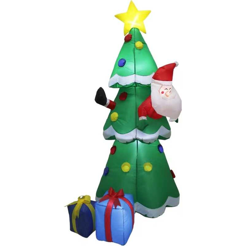 Φουσκωτό διακοσμητικό Χριστουγεννιάτικο Δέντρο με φωτισμό - 1.8m - 817131