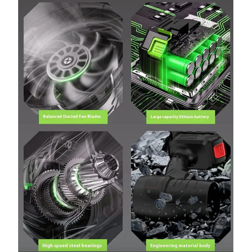 Επαναφορτιζόμενος φυσητήρας χειρός – 21V – Power – YQ-1 - 456459