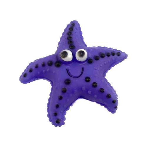 Παιχνίδι σκύλου Latex αστερίας - 12cm - 12pcs - 550464