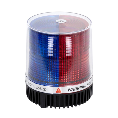 VenCore 6855-10002 - Αδιάβροχος Μαγνητικός Φάρος LED Διπλού Χρώματος Κόκκινο-Μπλε με Βύσμα Αναπτήρα Αυτοκινήτου 12-24V