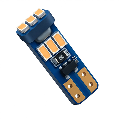 VenCore 3216-10045 - T5 W3W - Λάμπα LED για Βάση T5 W3W 9 SMD 3014 0.8W 120 Lumen 12 Volt Θερμό Λευκό 3000K