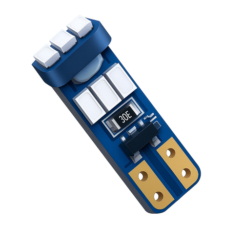 VenCore 3216-10049 - T5 W3W - Λάμπα LED για Βάση T5 W3W 9 SMD 3014 0.8W 100 Lumen 12 Volt Μπλε