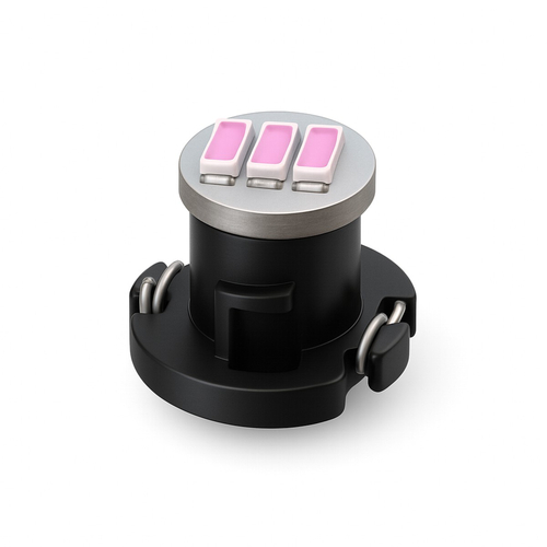 VenCore 3216-10067 - T4.2 10mm - Λάμπα LED για Βάση T4.2 10mm 3 SMD 4014 0.2W 30 Lumen 12 Volt Ροζ