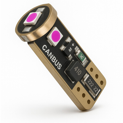 VenCore 3216-10075 - T10 W5W CanBus Gen4 - Λάμπα LED για Βάση T10 W5W CanBus Gen4 3 SMD 3030 3W 140 Lumen 12 Volt Ροζ