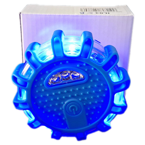 ΦΩΣ ΑΣΦΑΛΕΙΑΣ ΕΚΤΑΚΤΗΣ ΑΝΑΓΚΗΣ 100x100x35mm ΜΕ 15LED (3 ΛΕΥΚΟ +12 ΜΠΛΕ)  5 ΧΡΗΣΕΩΝ 1ΤΕΜ. M-TECH