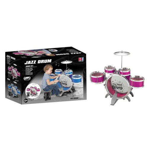 Παιδικό σετ Drums - 4008E - 917226 - Pink