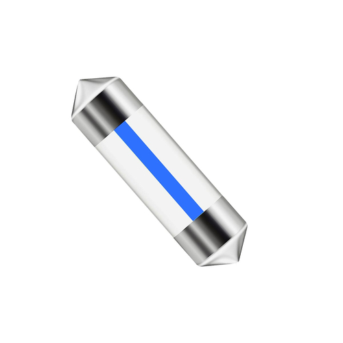 VenCore 3216-10119 - C5W Festoon 31mm - Λάμπα LED Σωληνωτή για Βάση C5W 31mm Festoon 1 Filament LED 0.30W 80 Lumen 12 Volt Blue