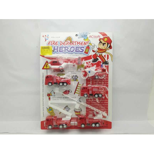 Σετ πυροσβεστικά οχήματα - JKL-09A - 917270