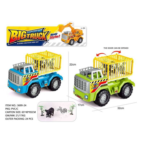 Όχημα μεταφοράς ζώων της ζούγκλας με αξεσουάρ - 3699-24 - 917162