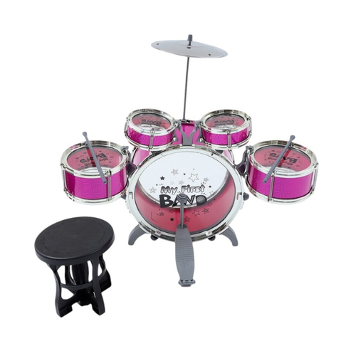Παιδικό σετ Drums - 4008E - 917226 - Pink