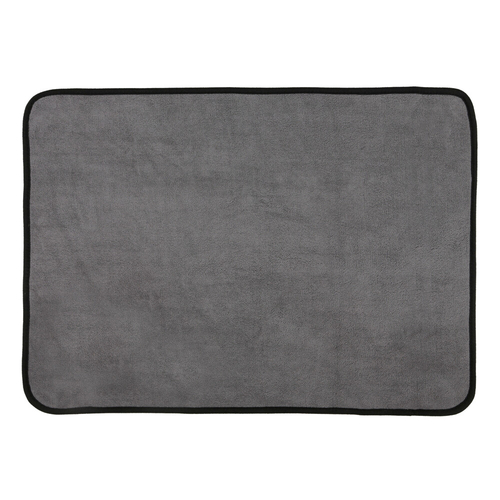 Lampa Πανάκι καθαρισμού Microfibre (Μικροΐνες) Διπλής Όψης Premium (50x70 cm) - Γκρι 1Τεμ. (L3718.4)