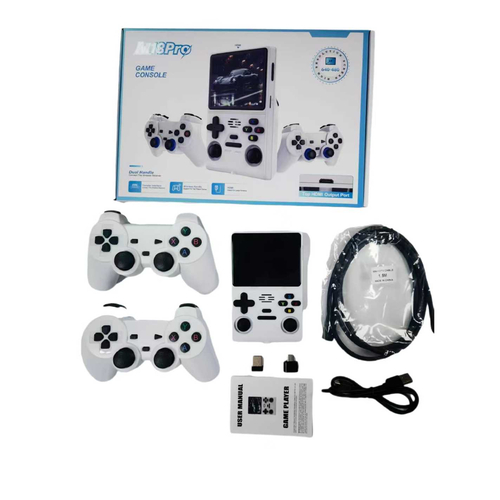 Φορητή κονσόλα παιχνιδιών με χειριστήρια - M18 Pro - 813768 - White