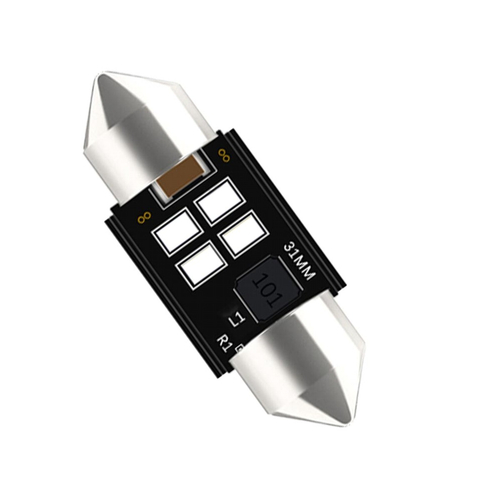 VenCore 3216-10137 - C5W Festoon CanBus Gen4 31mm - Λάμπα LED Σωληνωτή για Βάση C5W 31mm Festoon CanBus Gen4 4 SMD 3020 1.35W 180 Lumen 8-48 Volt Μπλε